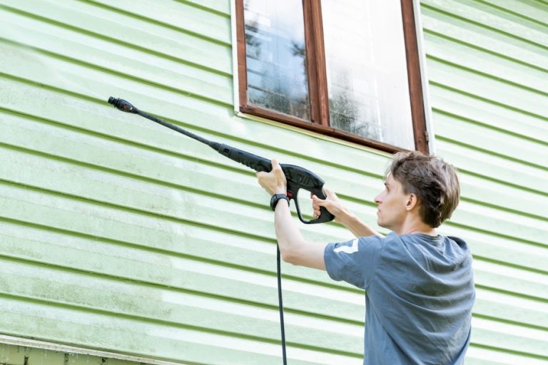 power washing painted surfaces