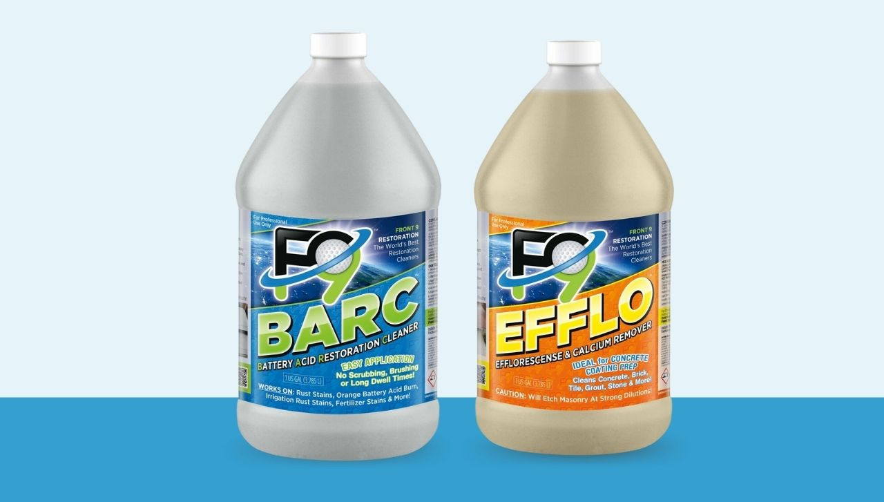 power washing chemicals