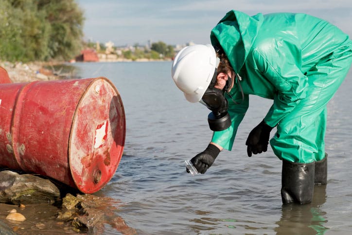 Handling Chemical Spills from Power Washing Jobs