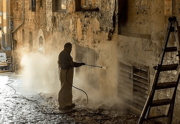 power washing apartments