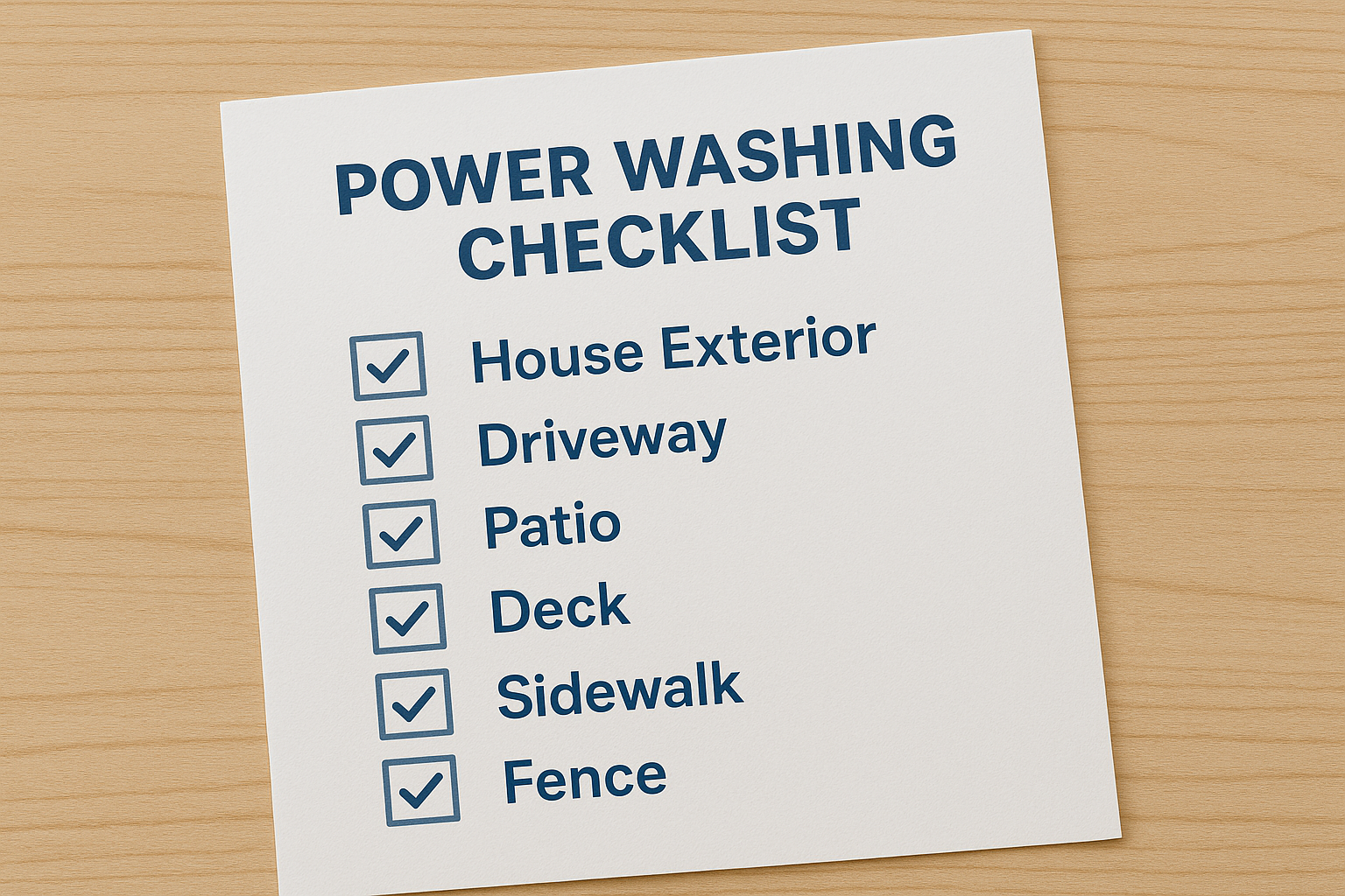 How to Prepare Your Home for a Power Washing Service
