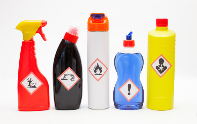 chemical cleaners
