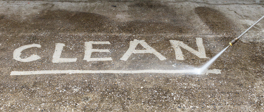 Damage Concrete With A Pressure Washer