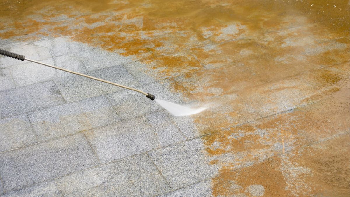 Remove Rust Stains from Concrete