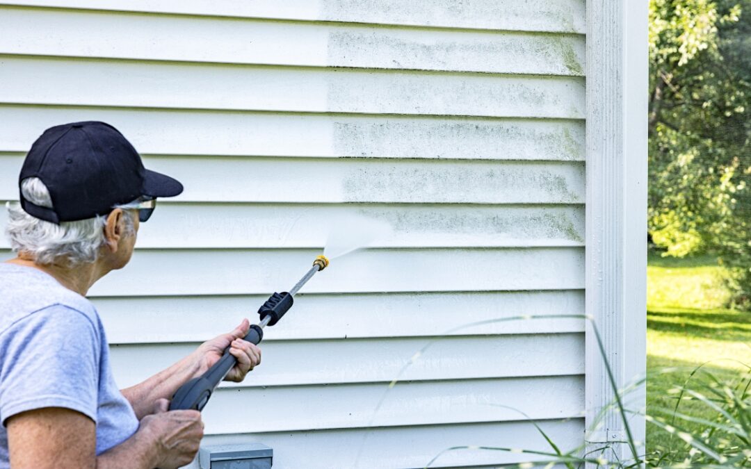 Power Washing To Prepare Surfaces