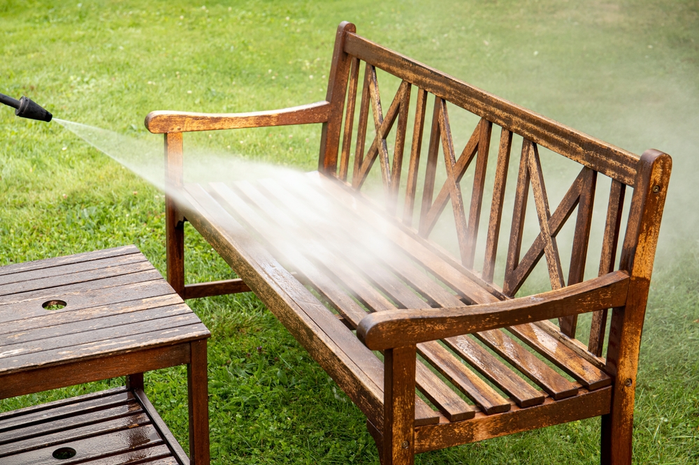 Power Washing Wicker Furniture