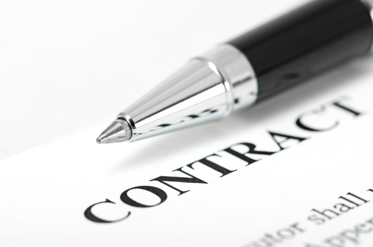 Signing An Annual Contract