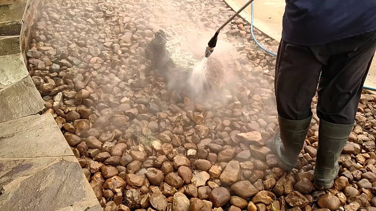 Pressure Wash Gravel