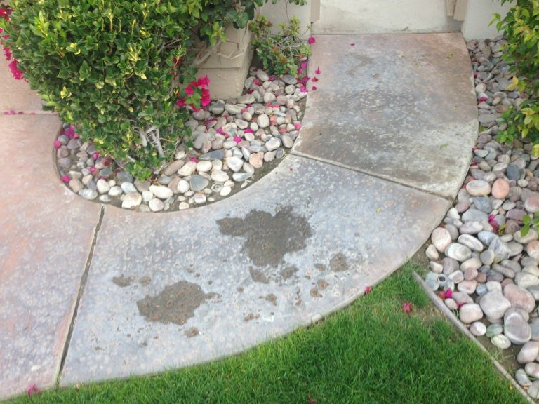 Pressure Washing Hard Water Stains