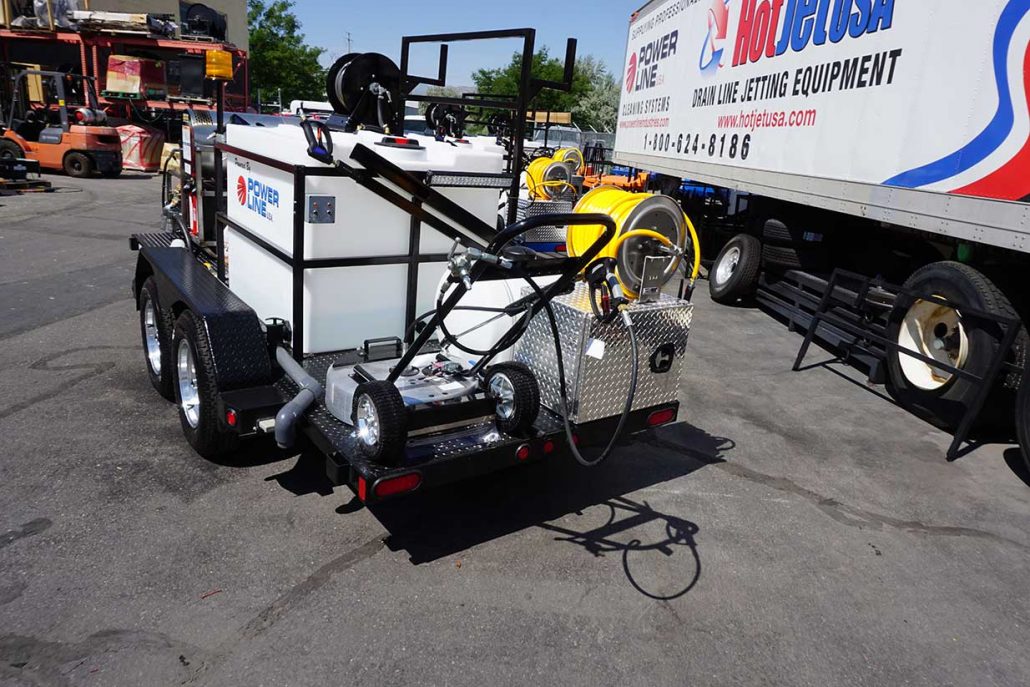 Mobile Power Washing Unit