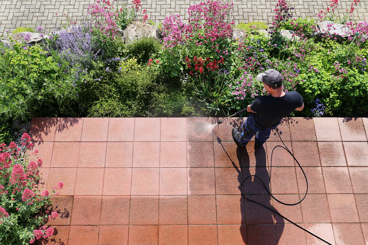 Power Washing Small Area
