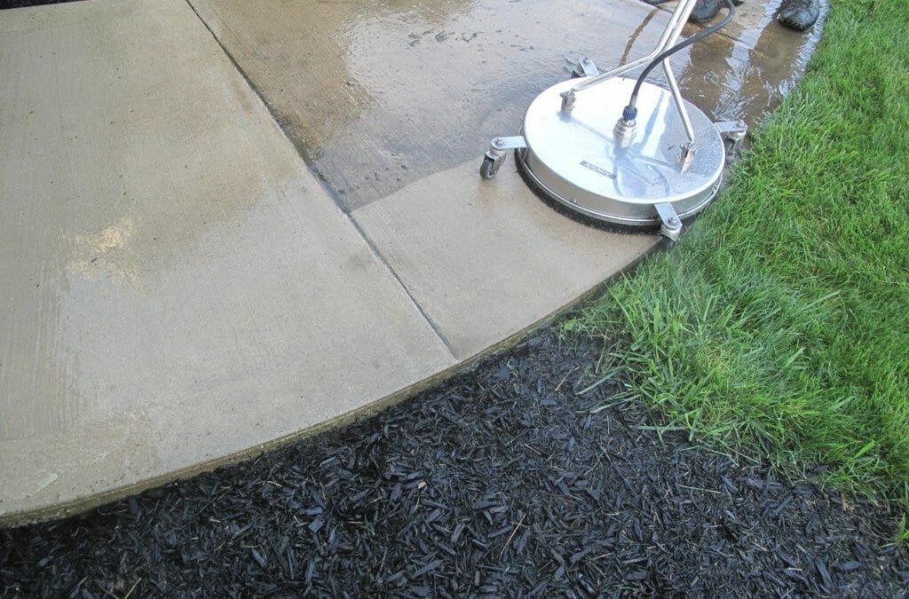 Pressure Washing Damage Concrete