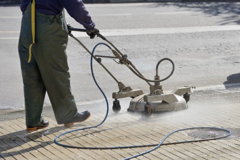 Pressure Washing Job Done Incorrectly
