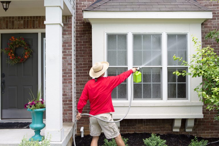 Pressure Washing Windows