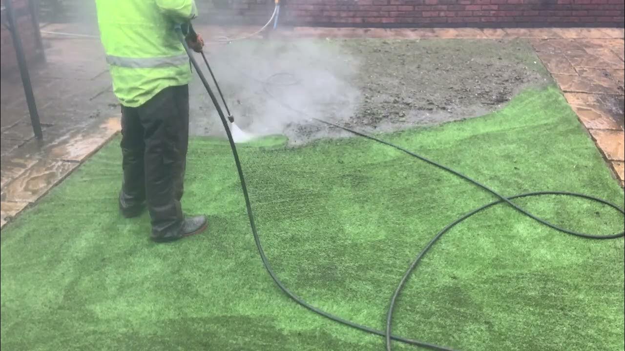 pressure washing turf 2